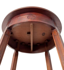 Arts & Crafts Side Table by Johann Georg van Caspel for H.F. Jansen & Zonen